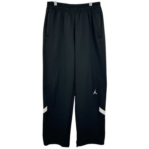 Men's M Black Nike Jordan Dri-Fit Prime Fly Warm Up Basketball Pants 777746-010